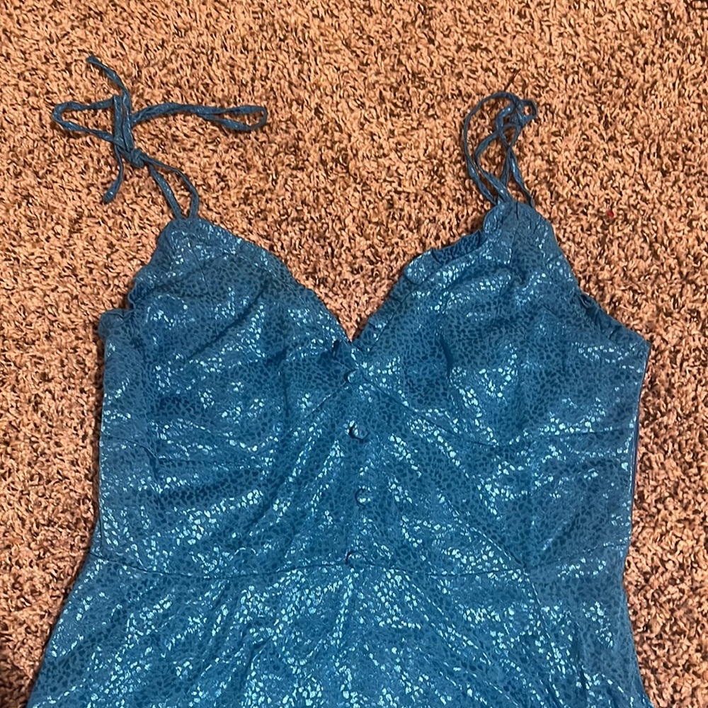 🫐Zara Satin Effect Dress - Picture 4 of 7